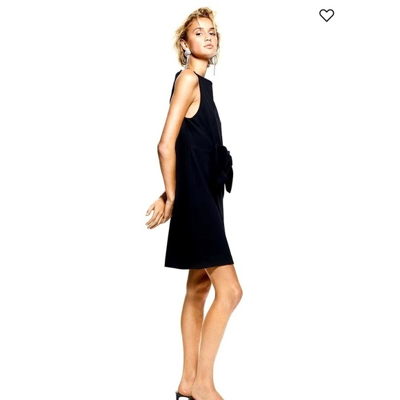 New H&M Bow-detail Sleeveless Dress - Picture 4 of 7